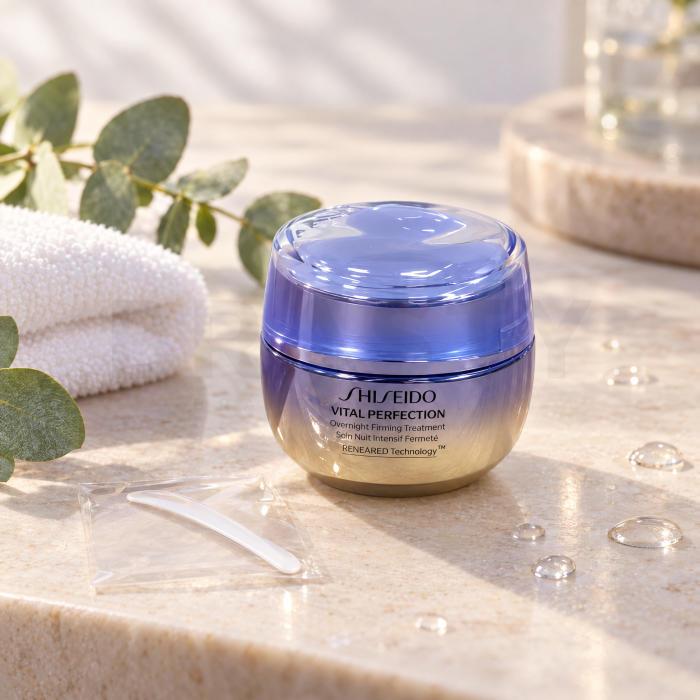 Shiseido Vital Perfection krem na noc Overnight Firming Treatment 50 ml
