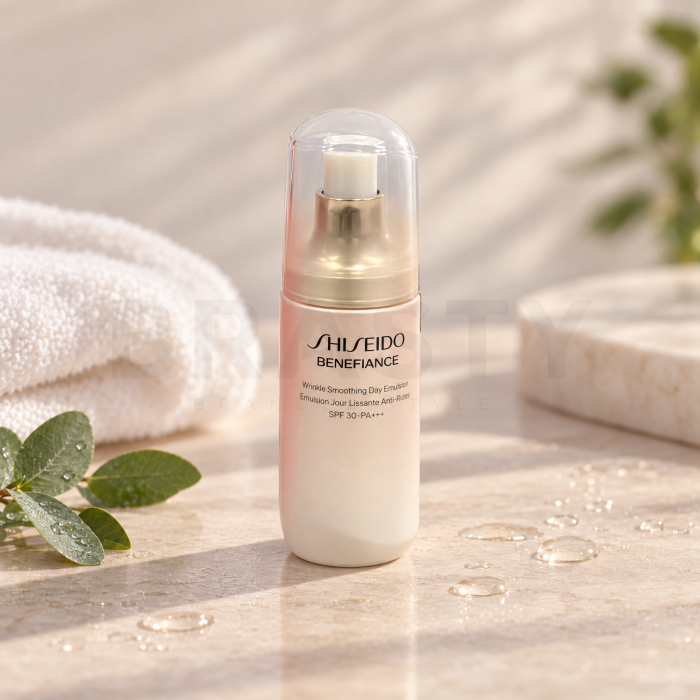 Shiseido Benefiance ochronny fluid na dzień Wrinkle Smoothing Day Emulsion SPF 25 75 ml