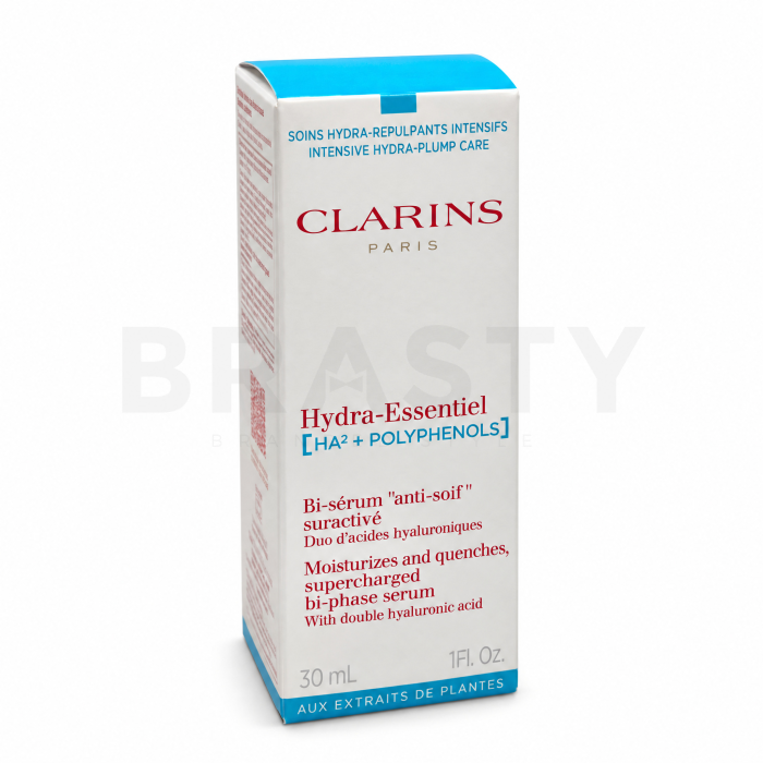Clarins Hydra-Essentiel [HA²] intensywnie nawilżające serum Moisturizes and Quenches Supercharged Bi-Phase Serum 30 ml