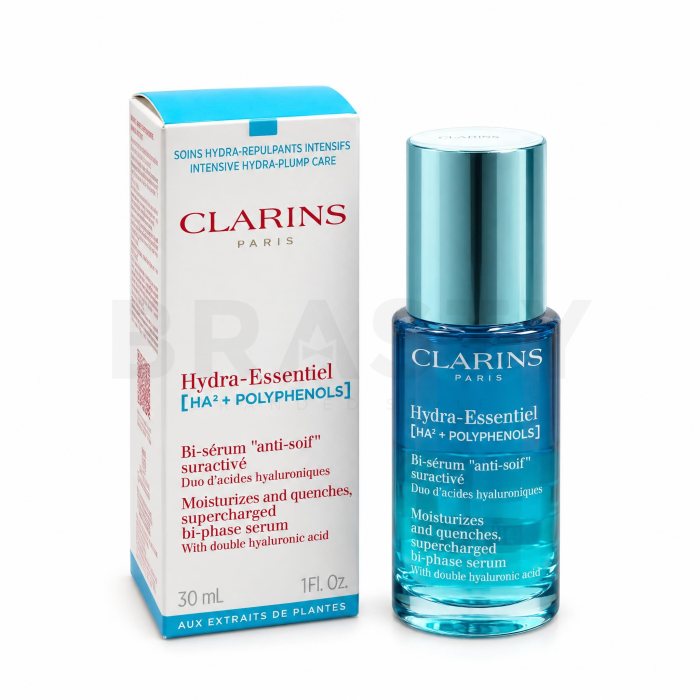 Clarins Hydra-Essentiel [HA²] intensywnie nawilżające serum Moisturizes and Quenches Supercharged Bi-Phase Serum 30 ml