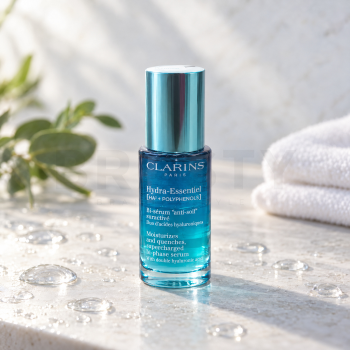 Clarins Hydra-Essentiel [HA²] intensywnie nawilżające serum Moisturizes and Quenches Supercharged Bi-Phase Serum 30 ml