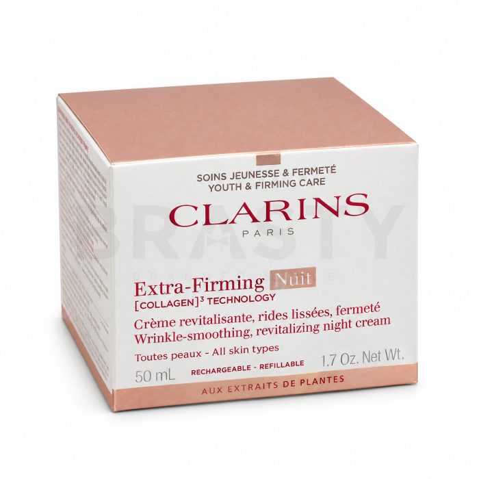 Clarins Extra-Firming Nuit [COLLAGEN]³ TECHNOLOGY učvrstitvena nočna krema Cream - All Skin Types 50 ml