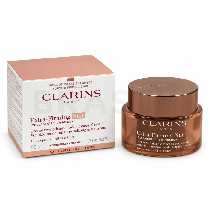 Clarins Extra-Firming Nuit [COLLAGEN]³ TECHNOLOGY učvrstitvena nočna krema Cream - All Skin Types 50 ml