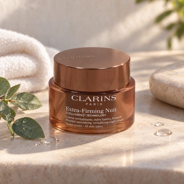 Clarins Extra-Firming Nuit [COLLAGEN]³ TECHNOLOGY učvrstitvena nočna krema Cream - All Skin Types 50 ml
