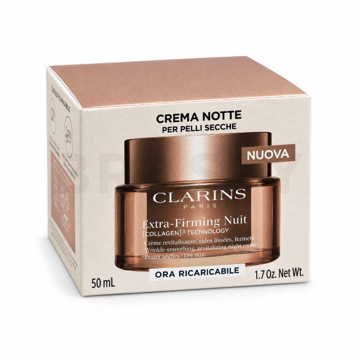 Clarins Extra-Firming Nuit [COLLAGEN]³ TECHNOLOGY Cream - Dry Skin 50 ml