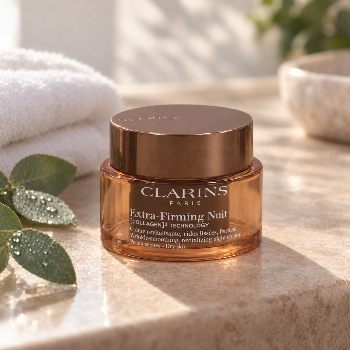 Clarins Extra-Firming Nuit [COLLAGEN]³ TECHNOLOGY Cream - Dry Skin 50 ml