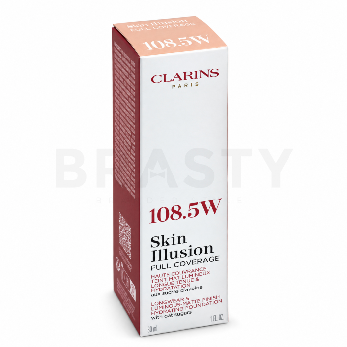 Clarins Skin Illusion Full Coverage Foundation dugotrajna šminka 108.5W 30 ml