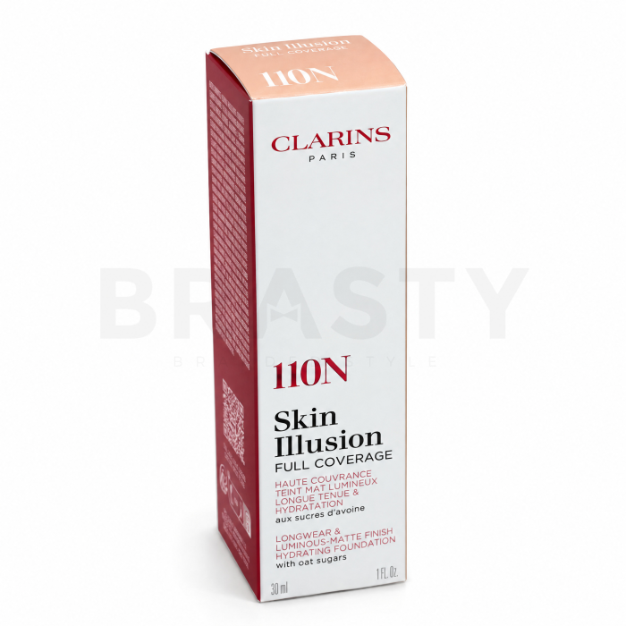 Clarins Skin Illusion Full Coverage Foundation dugotrajna šminka 110N 30 ml