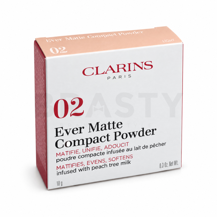 Clarins Ever Matte Compact Powder Polvo con efecto mate 02 10 g