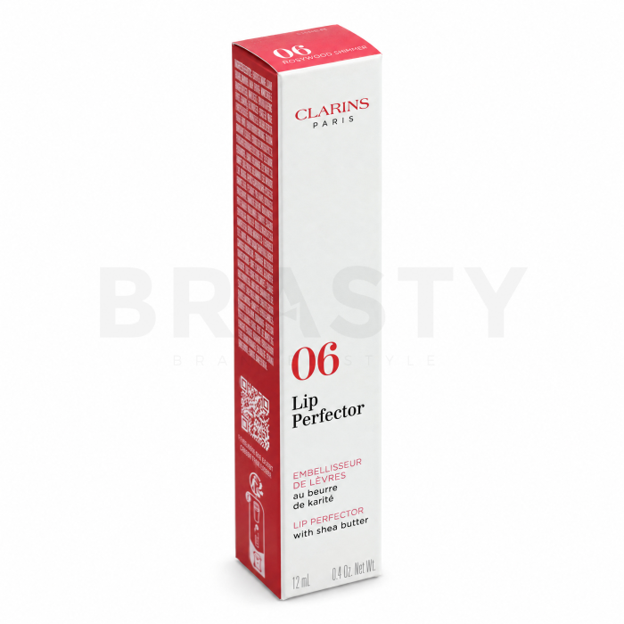 Clarins Lip Perfector lesk na rty 06 Rosewood Shimmer 12 ml