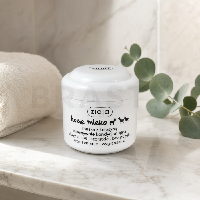 Ziaja Goat's Milk Strengthening Hair Mask with Keratin učvršćujuća maska s keratinom 200 ml