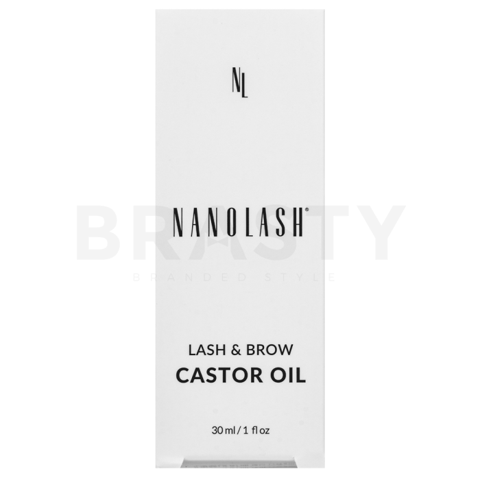 Nanolash Lash & Brow Castor Oil ricinusolie voor wimpers en wenkbrauwen 30 ml