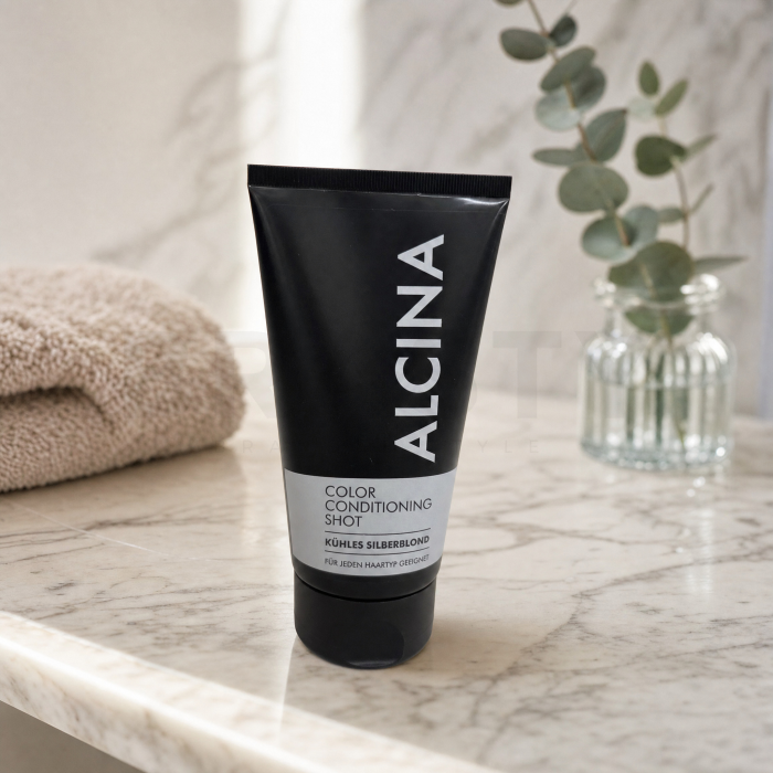 Alcina Color Conditioning Shot regenerator za toniranje za platinasto plavu i sijedu kosu Silver 150 ml