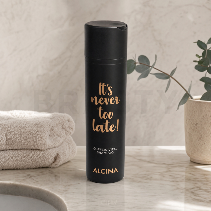 Alcina It's never too late! Coffein Vital Shampoo Stärkungsshampoo für lichtes Haar 250 ml
