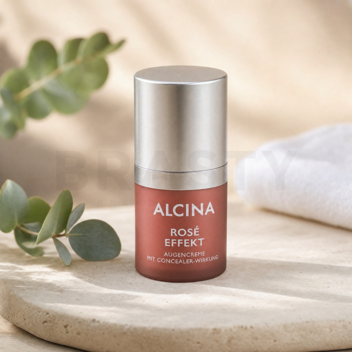 Alcina Rosé Effect aufhellende Augencreme Eye Cream 15 ml
