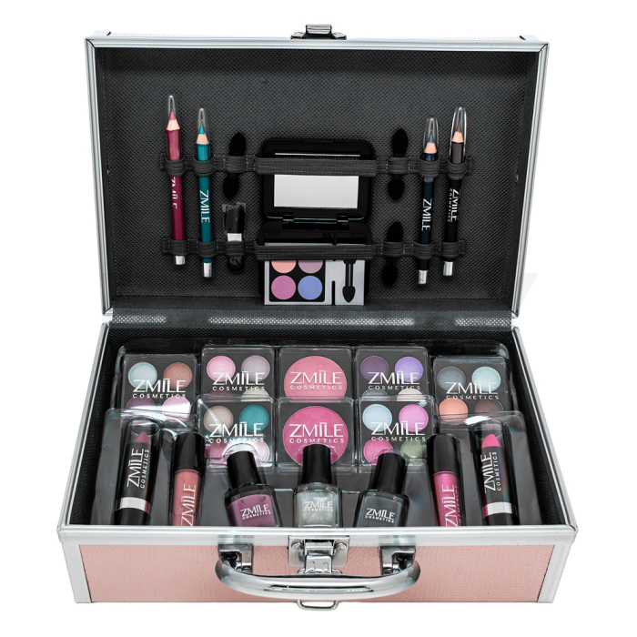 Zmile Cosmetics Eye-Catcher Cosmetic Case козметичен куфар 42 pcs
