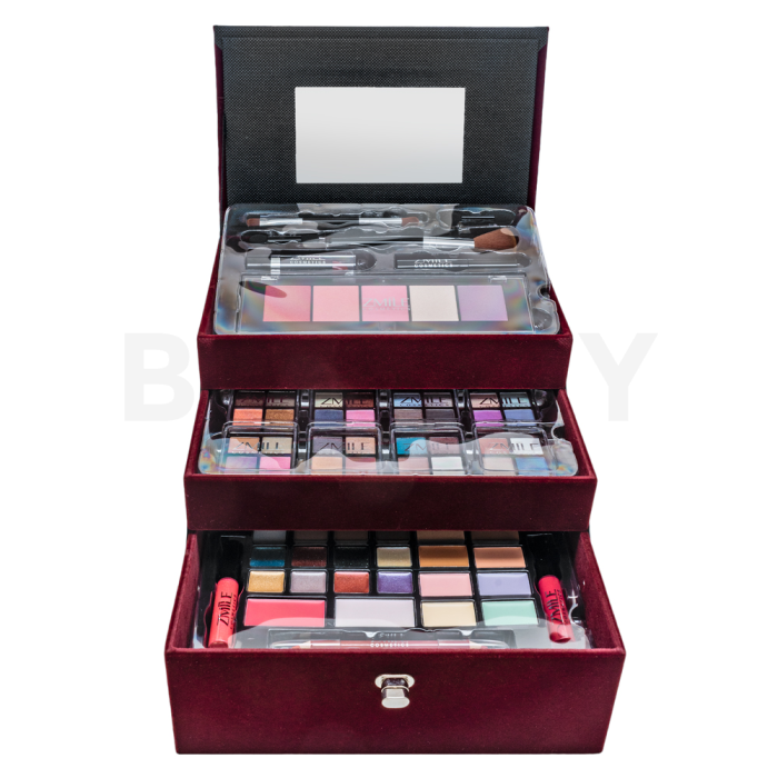 Zmile Cosmetics Beauty Case Velvety cosmetica-koffer 74 pcs