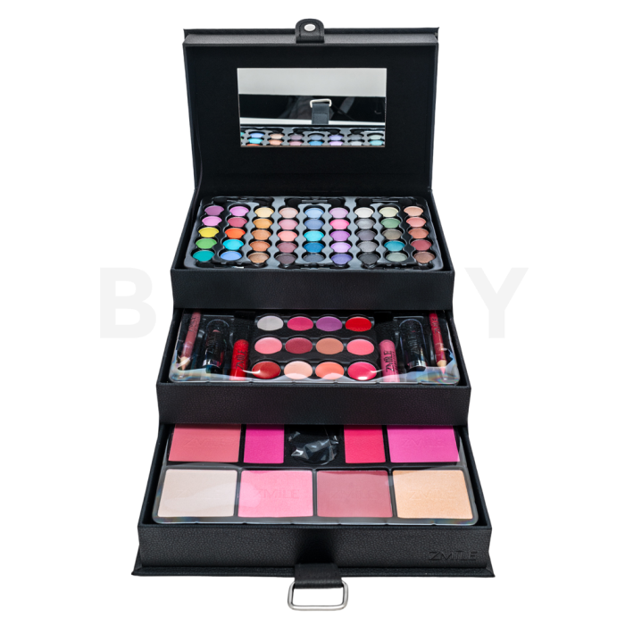 Zmile Cosmetics Beauty Case Black cosmetica-koffer 82 pcs