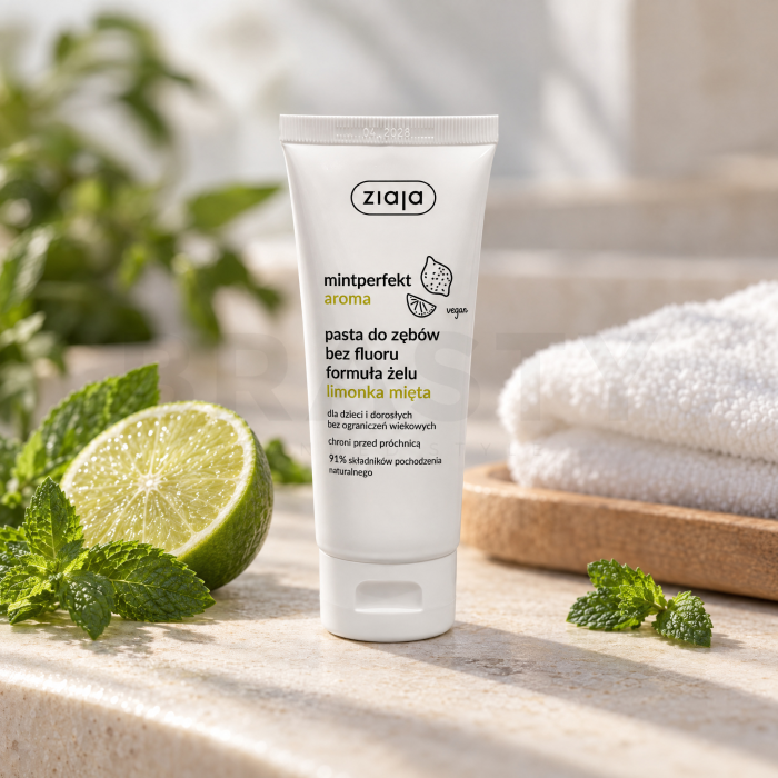 Ziaja Mintperfekt Aroma паста за зъби Tooth Brushing Gel Lime Mint 100 ml