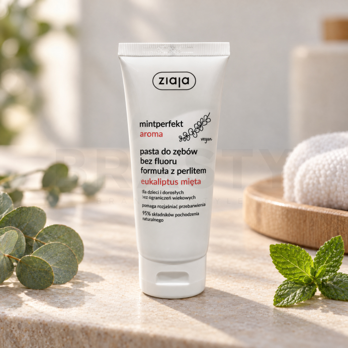 Ziaja Mintperfekt Aroma Zahnpasta Tooth Brushing Gel Eucalyptus Mint 100 ml
