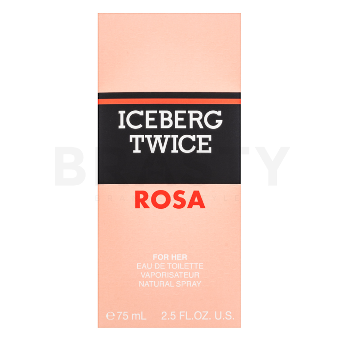 Iceberg Twice Rosa woda toaletowa dla kobiet Extra Offer 3 75 ml