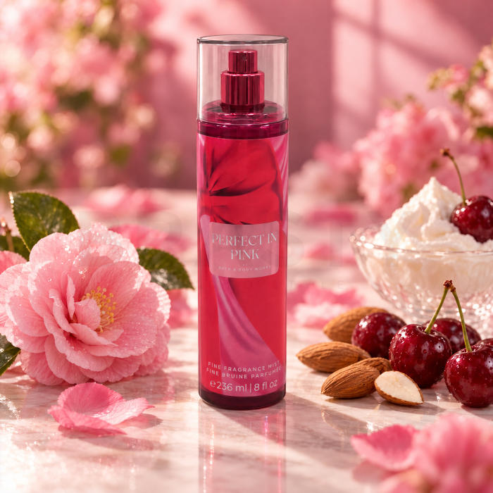 Bath & Body Works Perfect In Pink pršilo za telo za ženske 236 ml