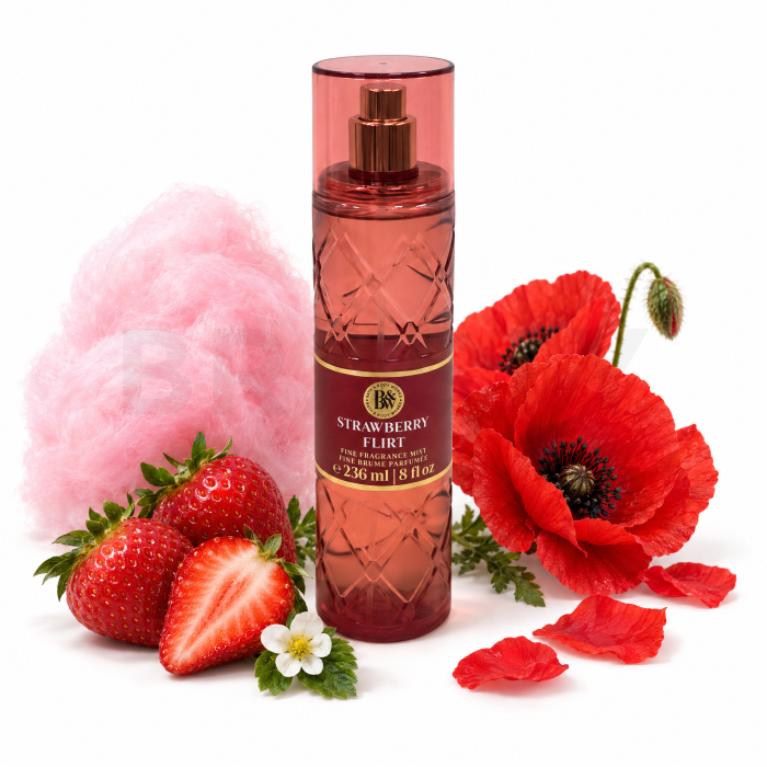 Bath & Body Works Strawberry Flirt Körperspray für Damen 236 ml