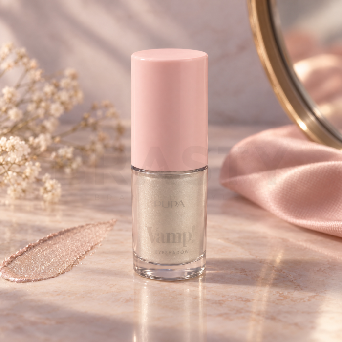 Pupa Vamp! Liquid Eyeshadow vloeibare oogschaduw 001 Snow 4 ml