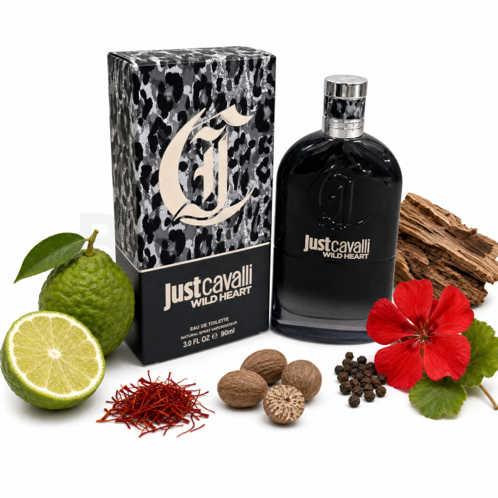 Roberto Cavalli Just Cavalli Wild Heart toaletní voda pro muže 90 ml