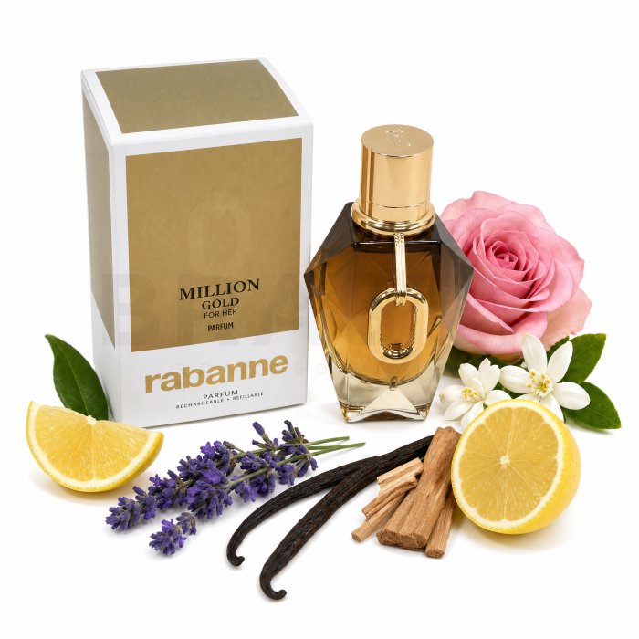 Paco Rabanne Million Gold tiszta parfüm nőknek Refillable 50 ml