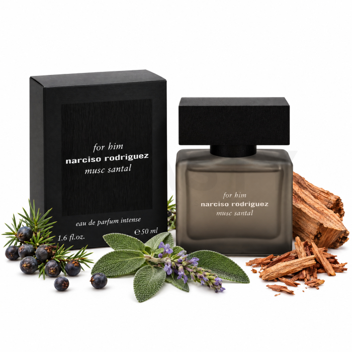 Narciso Rodriguez Musc Santal Intense Eau de Parfum para hombre 50 ml