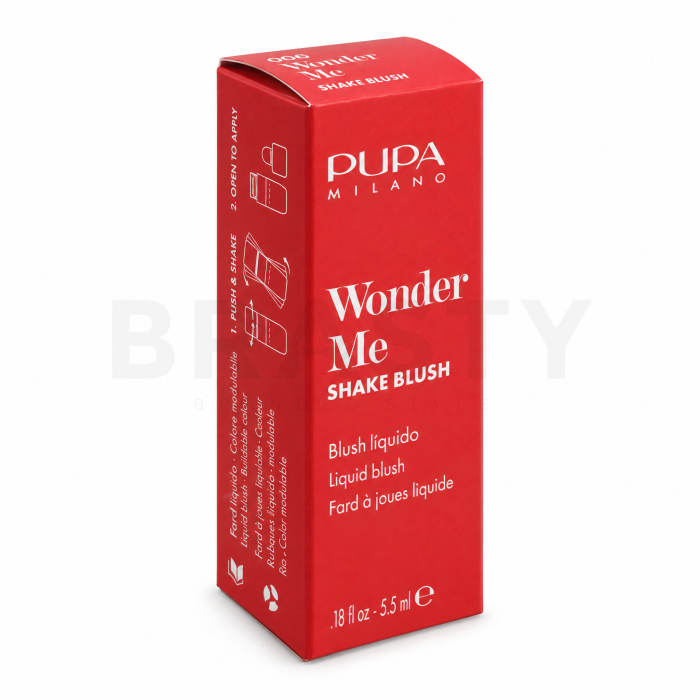 Pupa Wonder Me Shake Blush colorete líquido 006 Cuba Libre 5,5 ml