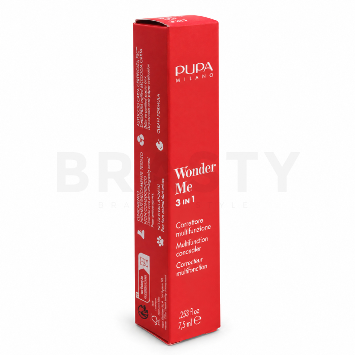 Pupa Wonder Me 3 in 1 Multifunction Concealer corrector 040 Intense Warm Beige 7,5 ml