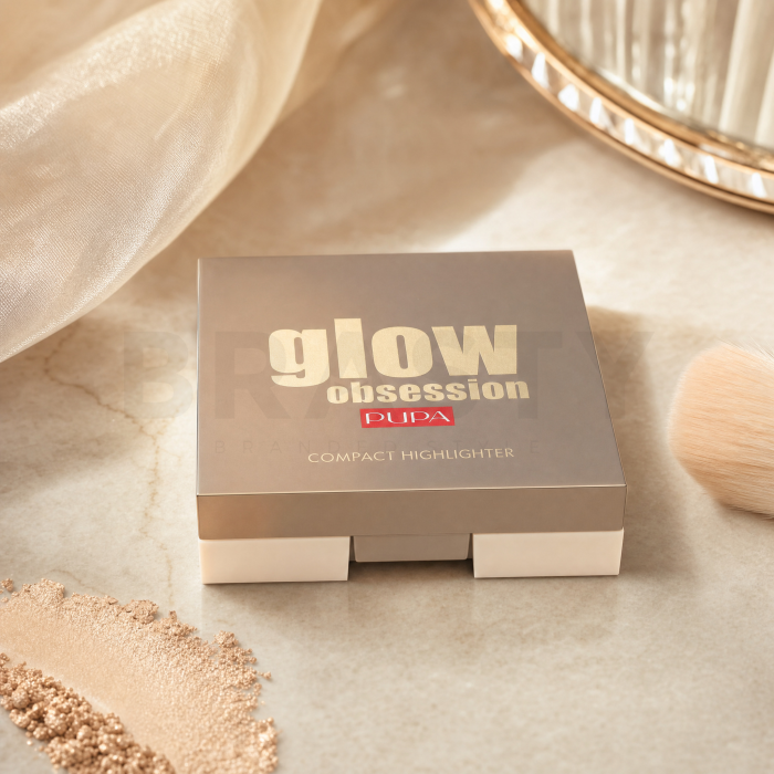 Pupa Glow Obsession Compact Highlighter iluminador 100 Light Gold 6 g