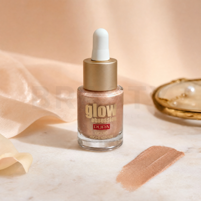 Pupa Glow Obsession Liquid Highlighter tekutý rozjasňovač 100 Sunrise 13,5 ml