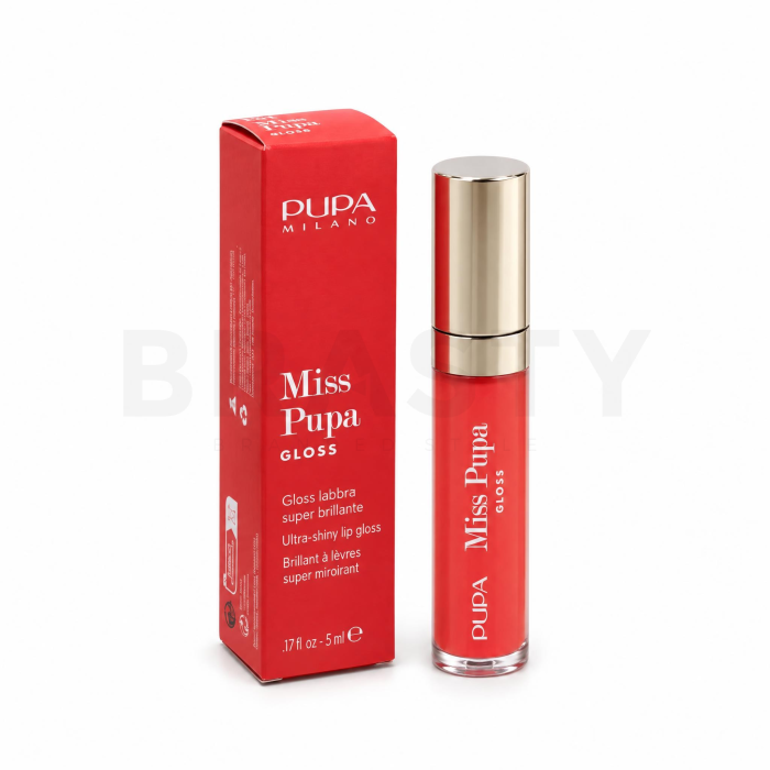 Pupa Miss Pupa Gloss sjajilo za usne 204 Timeless Coral 5 ml