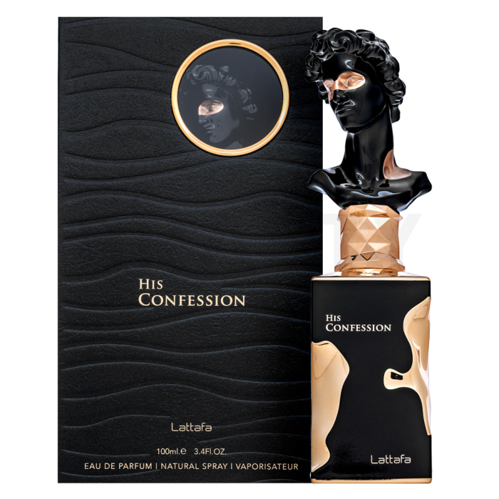 Lattafa His Confession parfemska voda za muškarce Extra Offer 3 100 ml