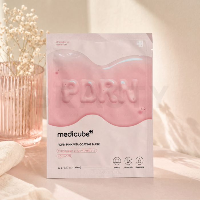 Medicube rozjasňující maska PDRN Pink Vita Coating Mask 22 g