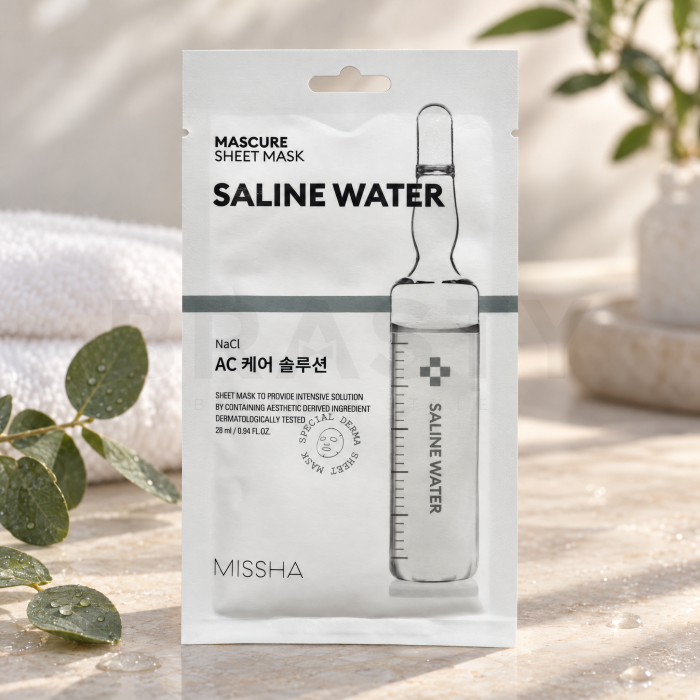 Missha maska nawilżająca w płacie Saline Water Sheet Mask 28 ml
