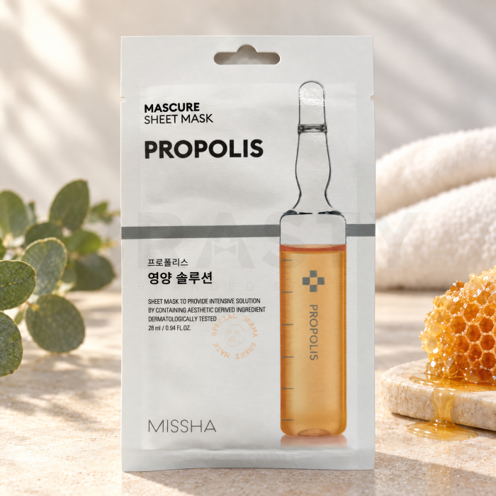 Missha maska nawilżająca w płacie Propolis Sheet Mask 28 ml
