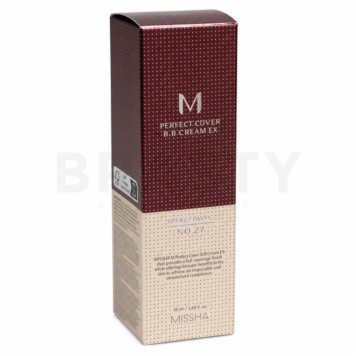 Missha Perfect Cover BB Cream SPF42 PA++++ BB krém tónusegyesítő No.27 50 ml