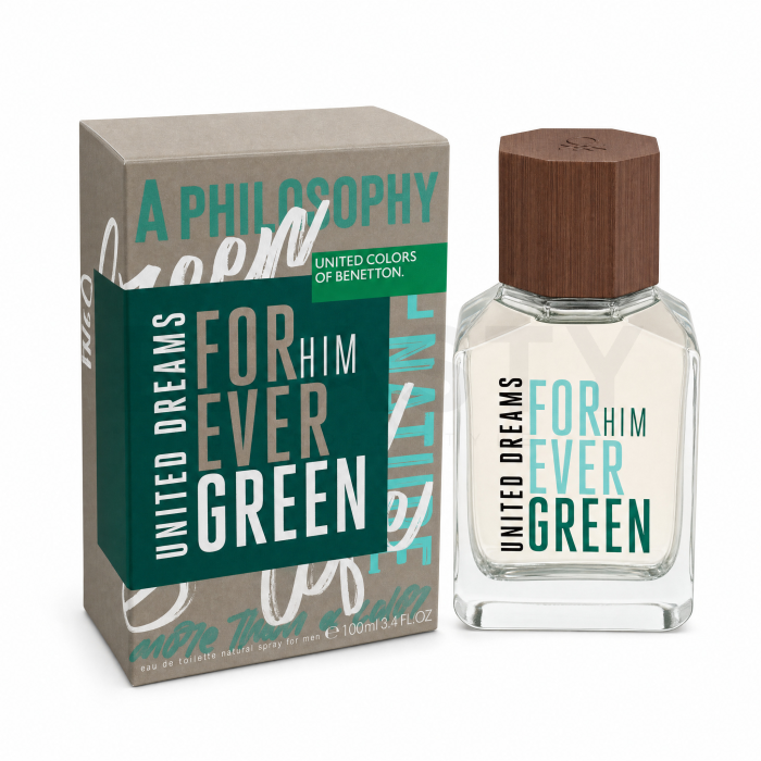 Benetton United Dreams Forever Green Eau de Toilette da uomo 100 ml