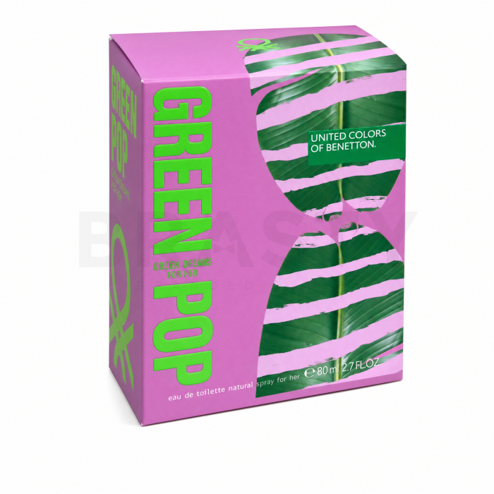 Benetton United Dreams Green Pop woda toaletowa dla kobiet 80 ml