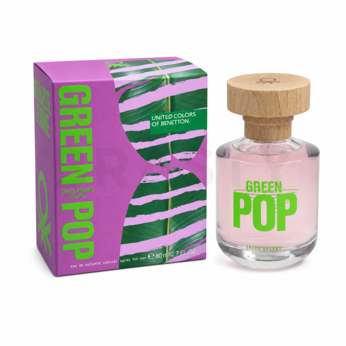 Benetton United Dreams Green Pop woda toaletowa dla kobiet 80 ml