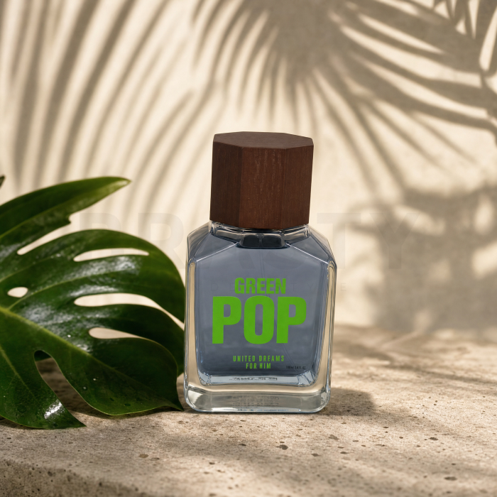 Benetton United Dreams Green Pop Eau de Toilette da uomo 100 ml