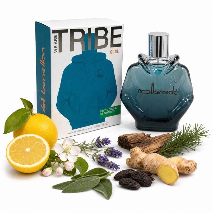 Benetton We Are Tribe Cool woda toaletowa dla mężczyzn 90 ml