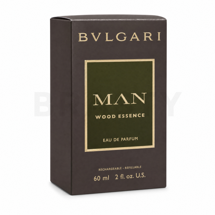 Bvlgari Man Wood Essence Eau de Parfum férfiaknak Refillable 60 ml