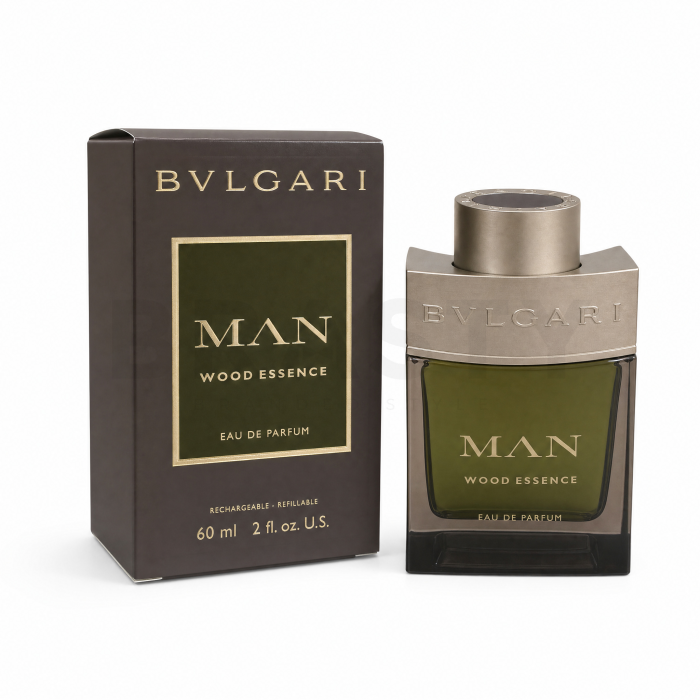 Bvlgari Man Wood Essence Eau de Parfum férfiaknak Refillable 60 ml