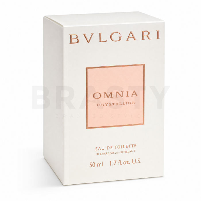 Bvlgari Omnia Crystalline Eau de Toilette femei Refillable 50 ml