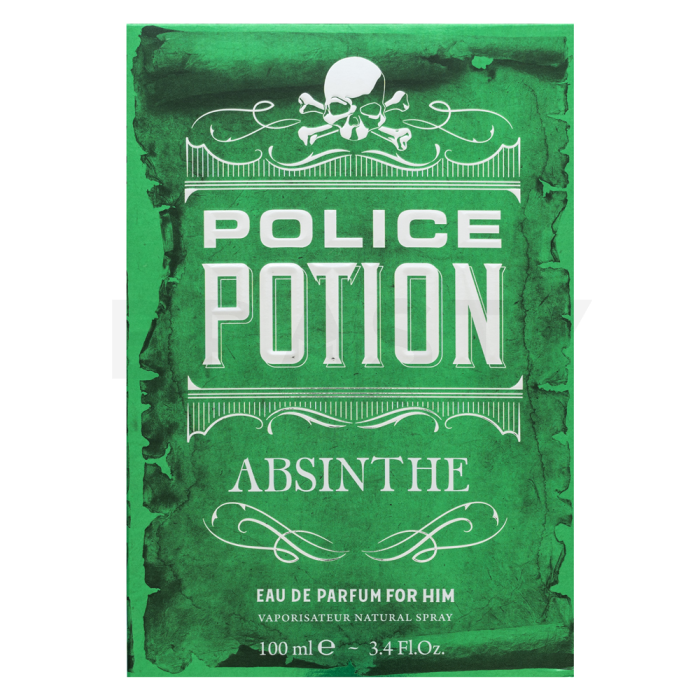 Police Potion Absinthe Eau de Parfum para hombre Extra Offer 3 100 ml
